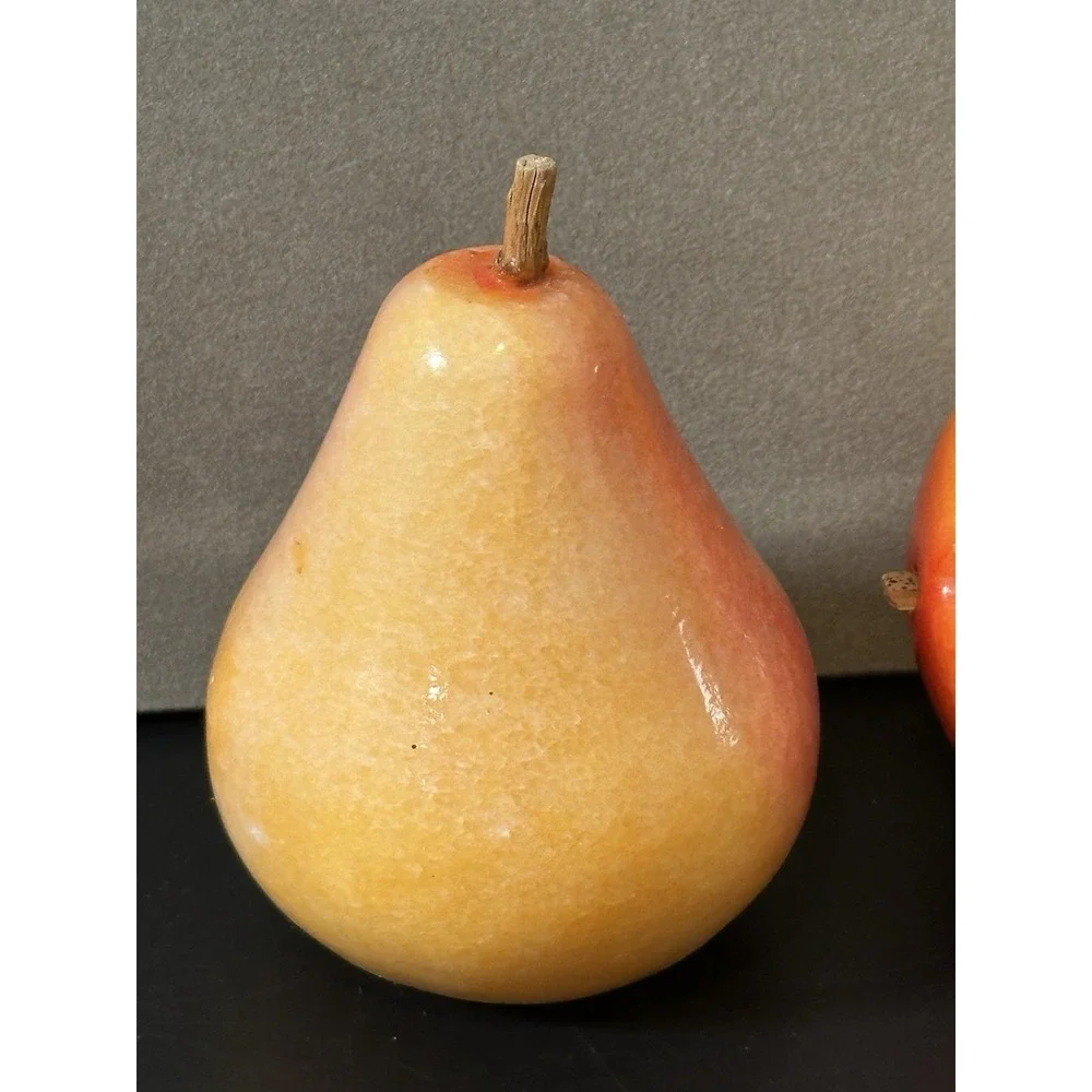 fruit Stone paperweight‎ Lot Of 5